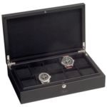 Кутия за часовници Beco Technic Piano Silk Watch Collector's Wood/Velvet Box For 10 Timepieces